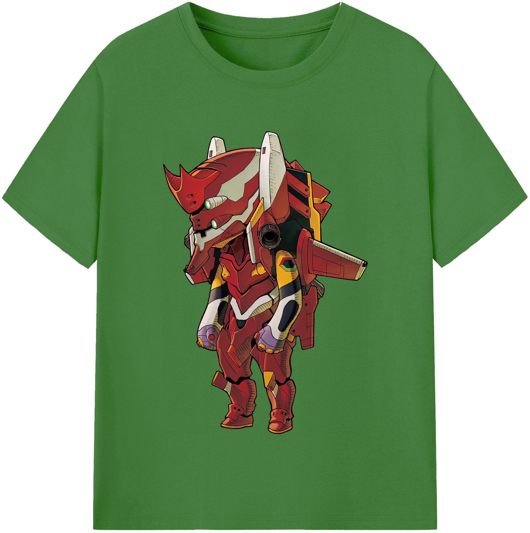 （画像用） EVA 新世紀エヴァンゲリオン レディースカジュアルプリントTシャツ（綿100％）
